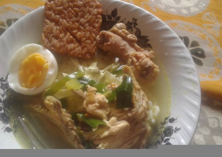 Langkah Mudah Memasak Soto Ayam Balungan, Lezat