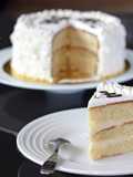 Tarta de lima y nata