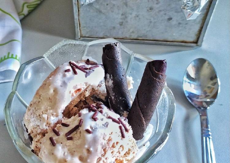 Homemade Milo Ice Cream