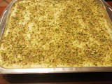 Tiramisú al limoncello e granella di pistacchi