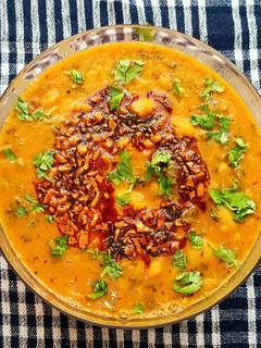 A picture of Double Tadka Butter Beans.