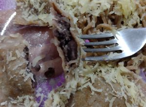 Una foto de Raviolones integrales de porotos negros. (Masa precocida, sin huevo)