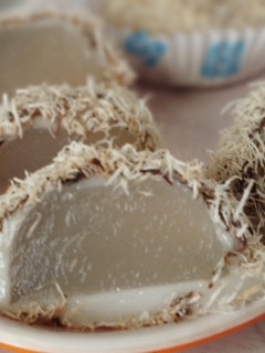 Foto resep Mochi kelapa