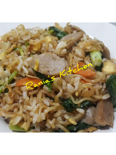 Foto resep Nasi goreng sayur