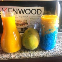 A picture of Mango juice.