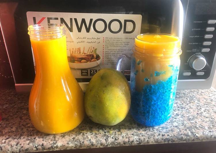 Steps to Prepare Quick Mango juice