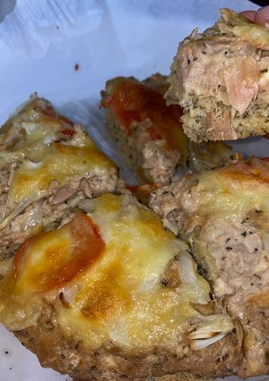 Foto resep Keto Tuna Melt Pizza