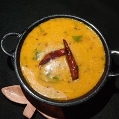 RED LENTILS TADKA (masoor dal) A picture of RED LENTILS TADKA (masoor dal).