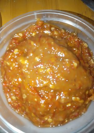 Foto resep Sambal lamongan 🌶️🍅