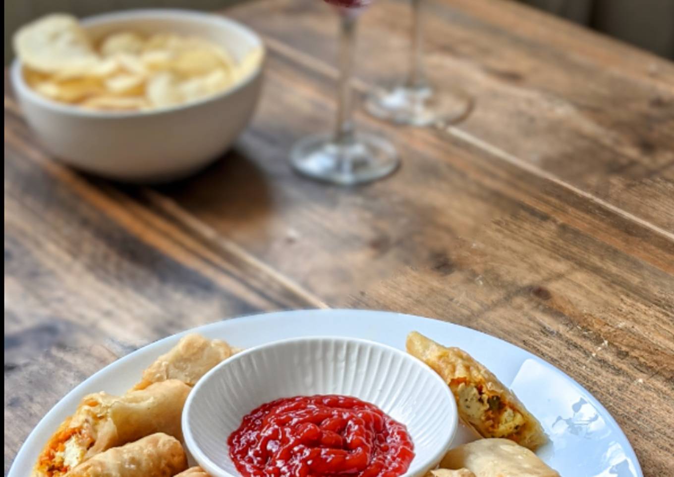 Paneer Spring Rolls