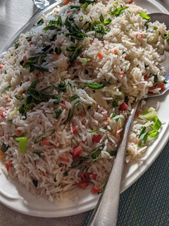 A picture of Egg fried rice.