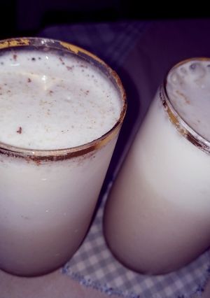 O poză a rețetei Milk-shake cu banane. 🍌🥛.