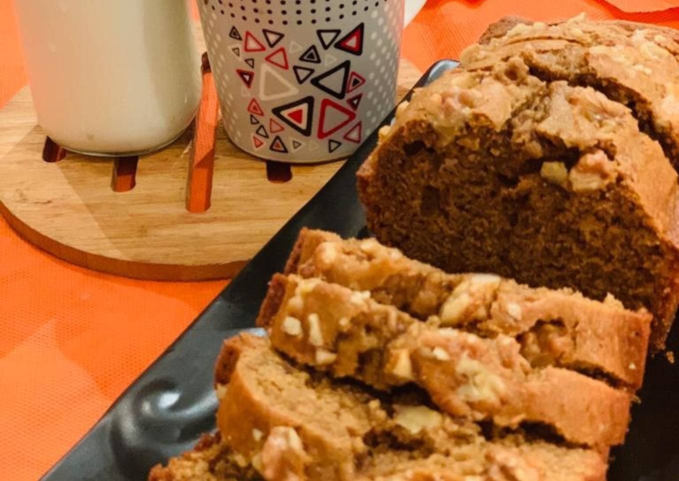Coffee Cake with walnuts