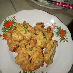 รูปของ Bakwan teri nasi simple