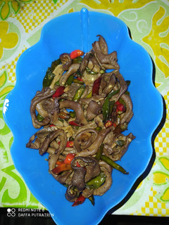 Foto resep Oseng usus garing