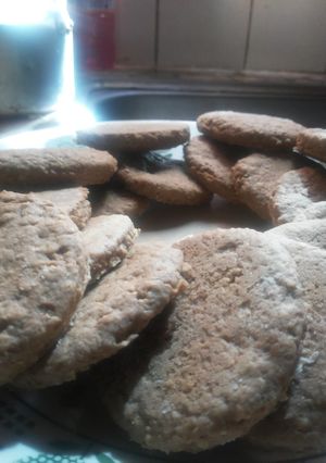 Una foto de Galletitas de avena y cacao