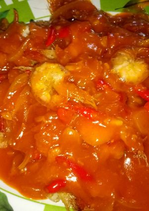 Foto resep Udang saus padang