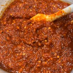 A picture of Salsa de chile de arbol.