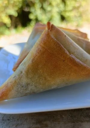 Une photo de 🌱Samoussas veggie aux champignons