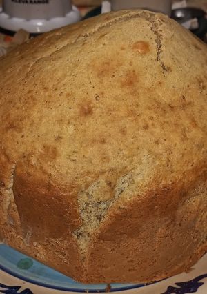 Una foto de Pan de Pascua con nueces