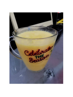 Una foto de Licuado de mango
