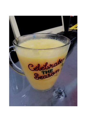 Una foto de Licuado de mango