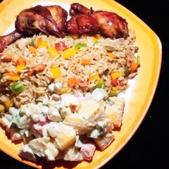 A picture of Potato salad.