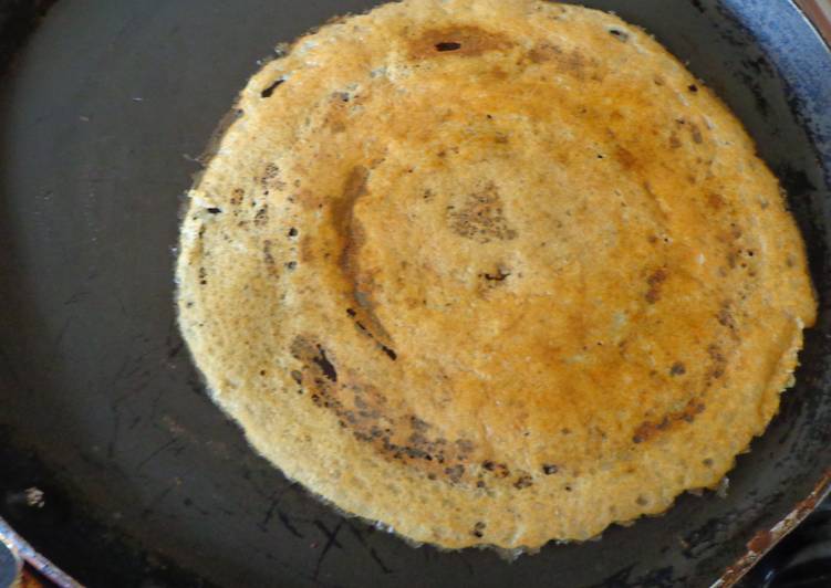 Steps to Make Handful of everything Dosa (Ada thatti) in 27 Minutes at Home