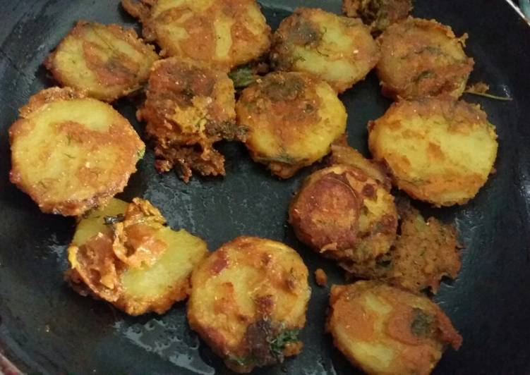 Simple Way to Make Tasty Sweet patato tawa fry