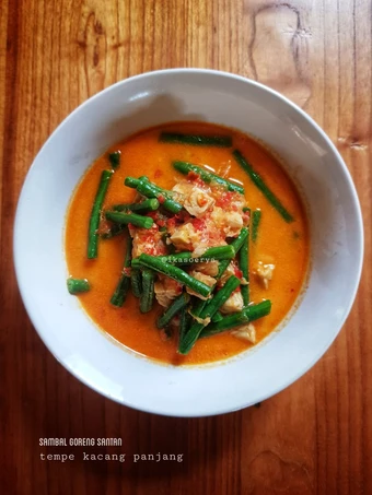 Langkah Mudah untuk Membikin Resep Sambal Goreng Santan Tempe Kacang Panjang yang Enak Banget Anti Ribet, Lezat Sekali