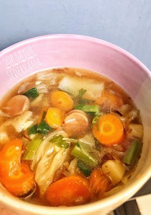 Foto resep Sop sayur deserhana