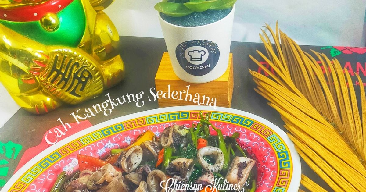 Cah Kangkung Sederhana