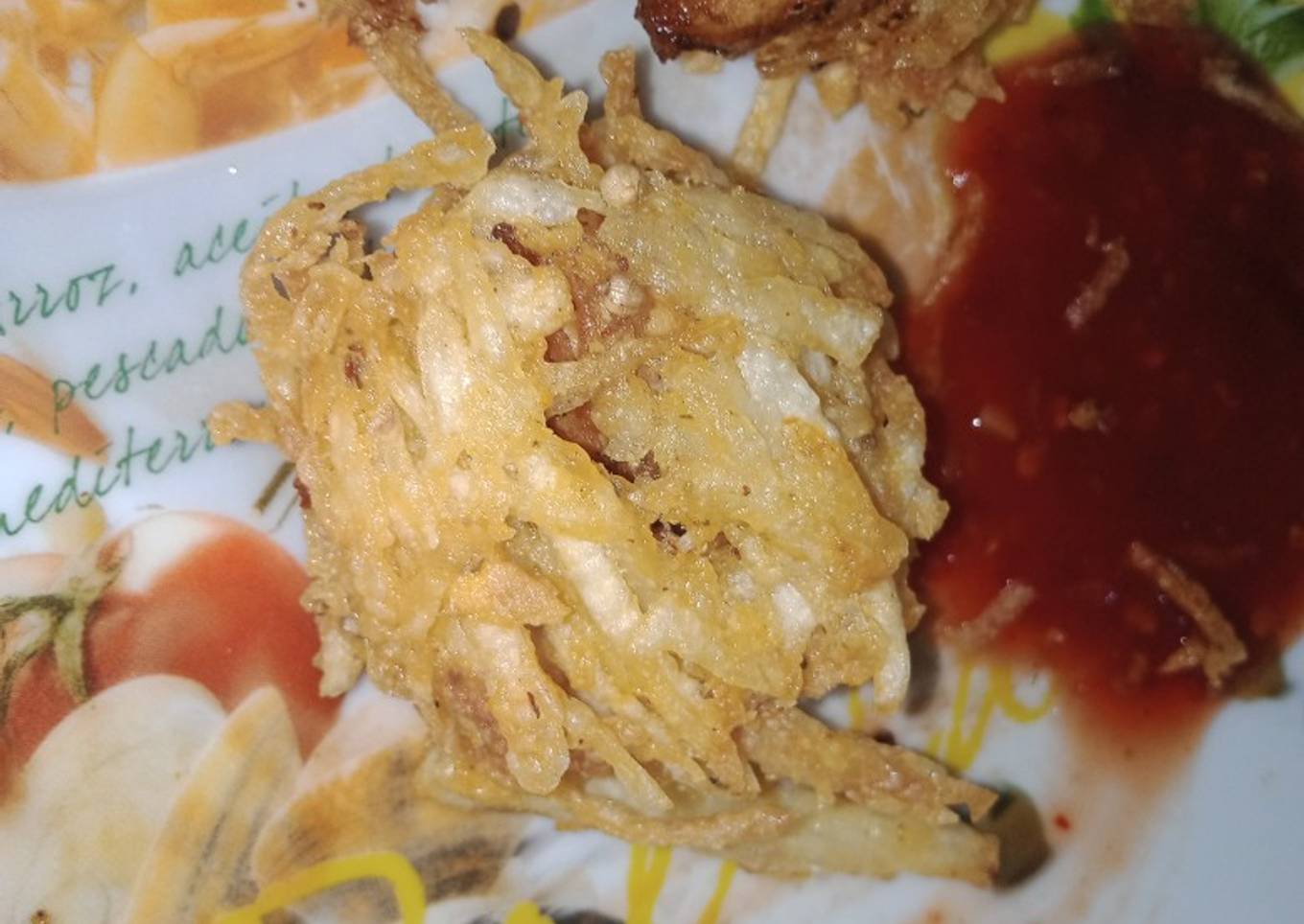 Potatoes chicken pakora