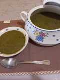 Zuppa di cavolo nero e coste