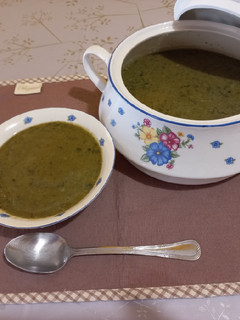 Foto di Zuppa di cavolo nero e coste