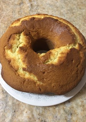 Una foto de Torta blancaflor de naranja