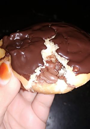 Foto resep Donat lumer isi coklat