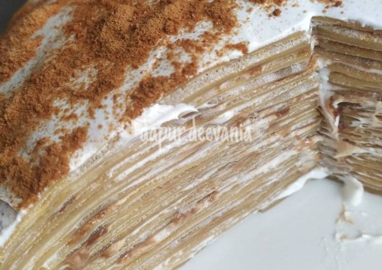 Resep Gurih Mille Crepe Milo