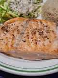 Salmón a la plancha