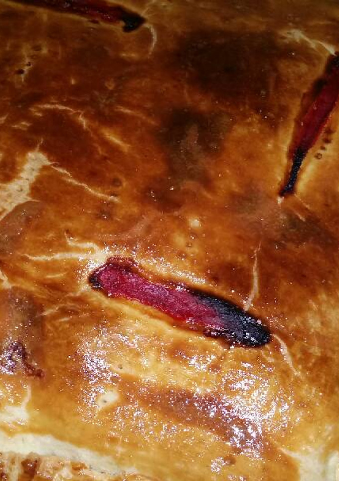Una foto de Empanada de pisto y atún