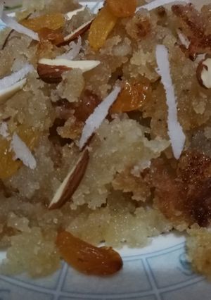 A picture of Makhandi halwa.