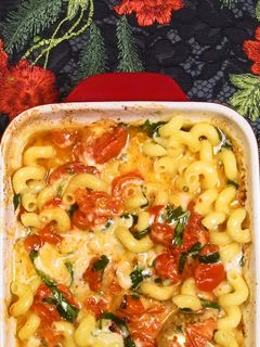 Gebackene Nudeln mit Käse Rezepthauptbild