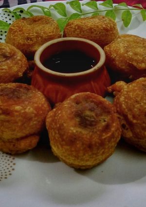 A picture of Batata Vada.