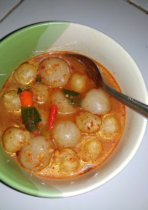 Foto resep Bakso Aci Pedas