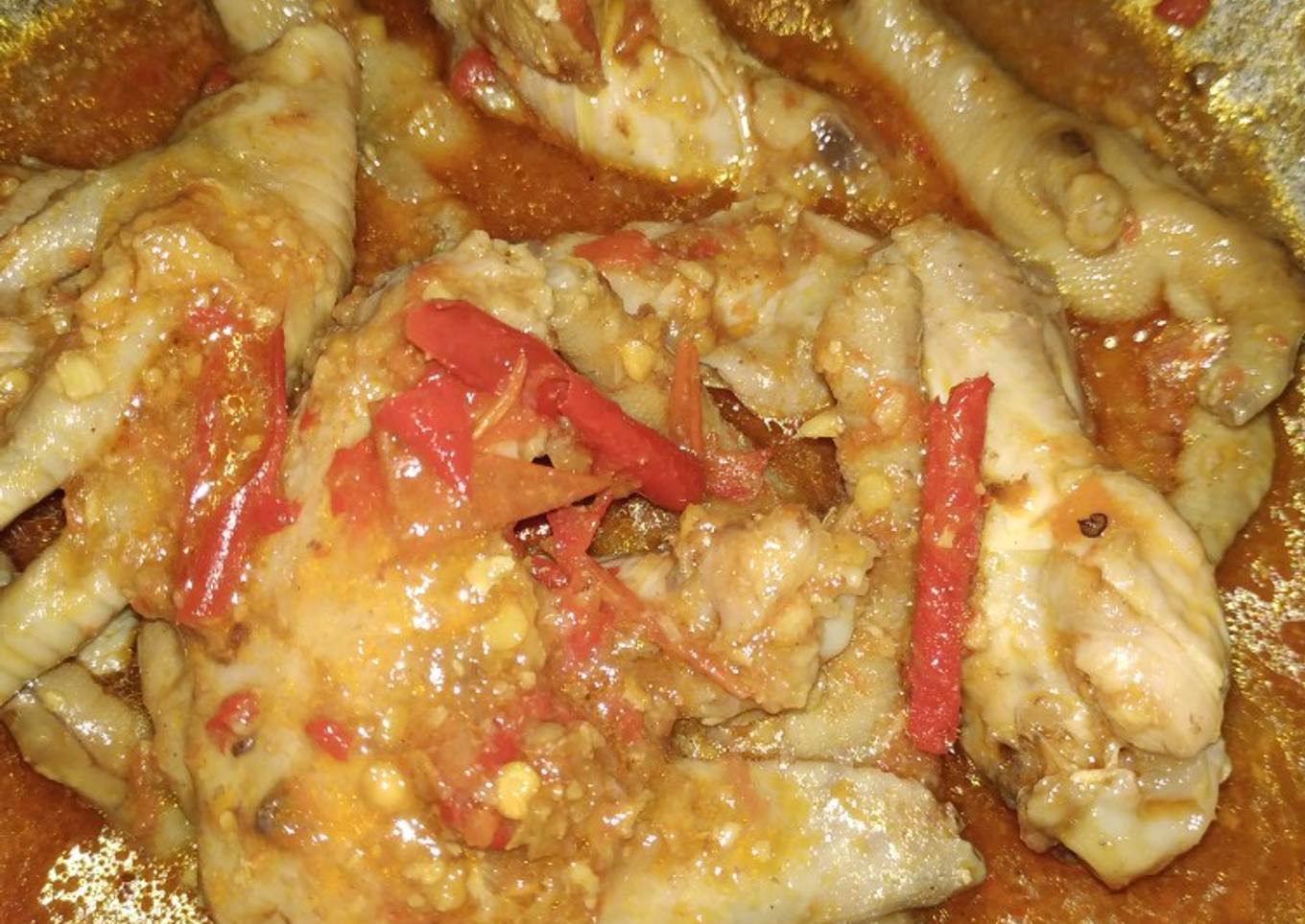 Ceker Rica Pedas Mantap