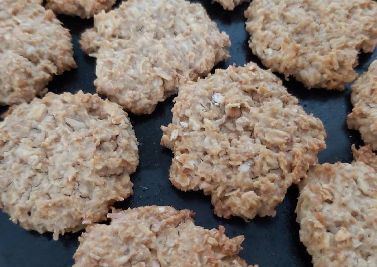 Resep Healty Oat Cookies ala-ala Anti Gagal