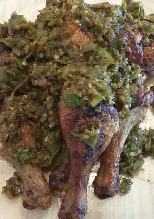Foto resep Ayam Cabe Ijo