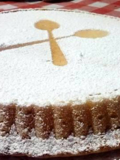 Una foto de Tarta de Ricota y Dulce de Leche EXPRESS SIN TANTA VUELTA😎