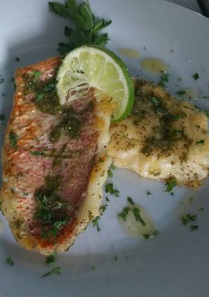 Una foto de Pescado meuniere