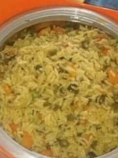 A picture of Jallop rice.